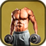 Logo of GYM Body Photo Maker android Application 